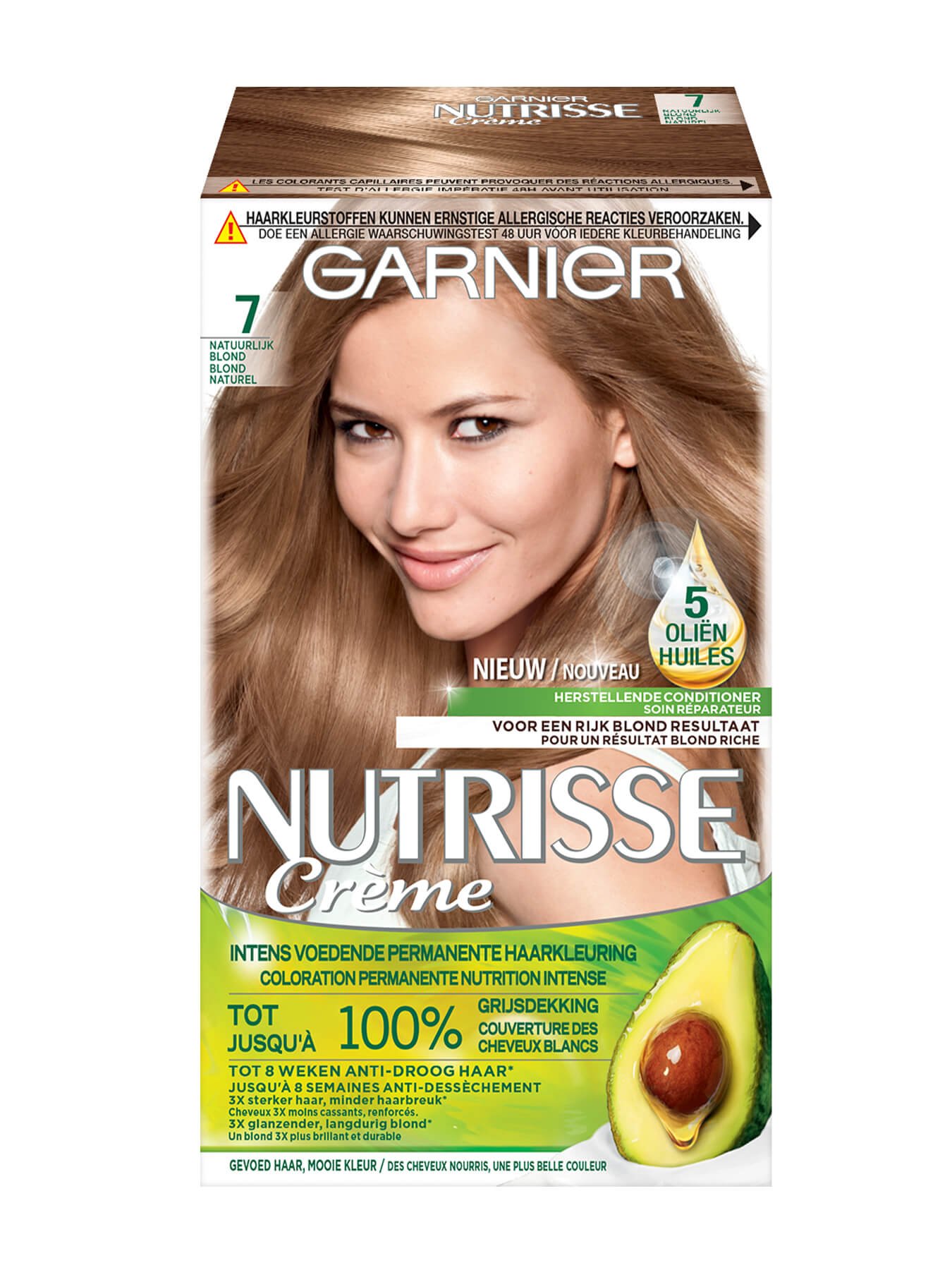 Nutrisse Creme 7 natuurlijk blond